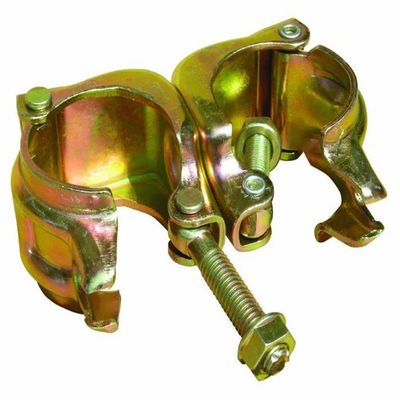 داربست سوپاپ سوپاپ داربست Double Coupler Galvanized EN74 Drop Forged 48.3 × 48.3MM